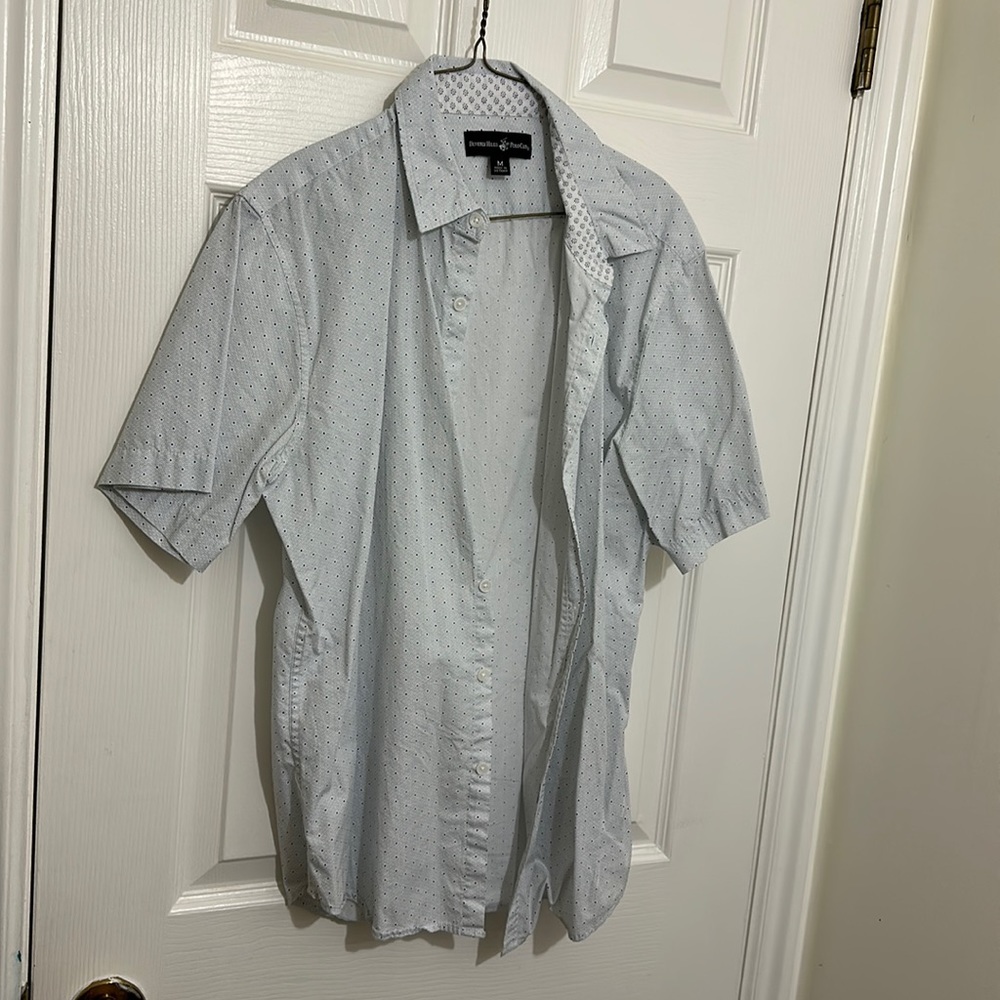 Beverly Hills Polo Club Short Sleeve Button Down (M)